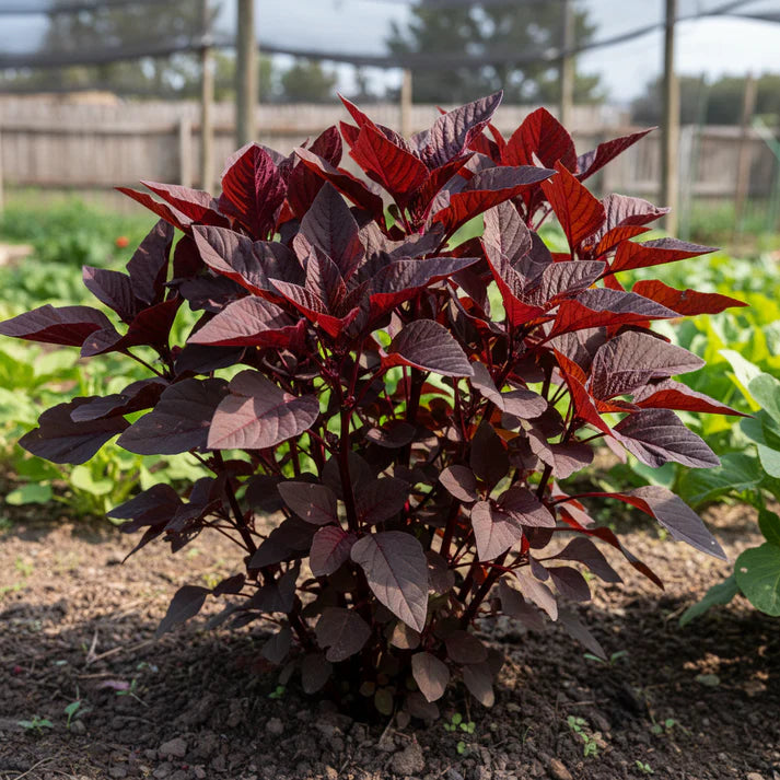 Midnight Red Amaranth Seeds for Home Garden