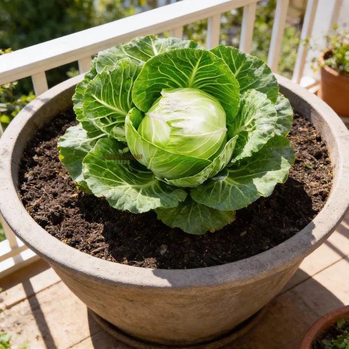 Durham Early Cabbage Seeds for Home Garden