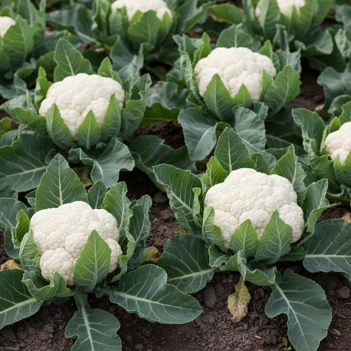 White Cauliflower Seeds for Home Garden
