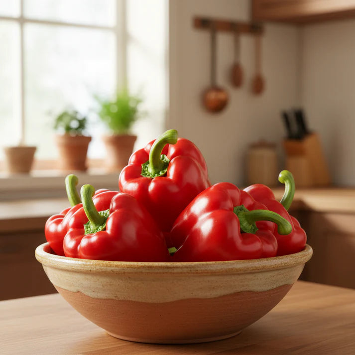 Red Knight Bell Pepper Seeds – Bell Pepper Seeds for Home Garden