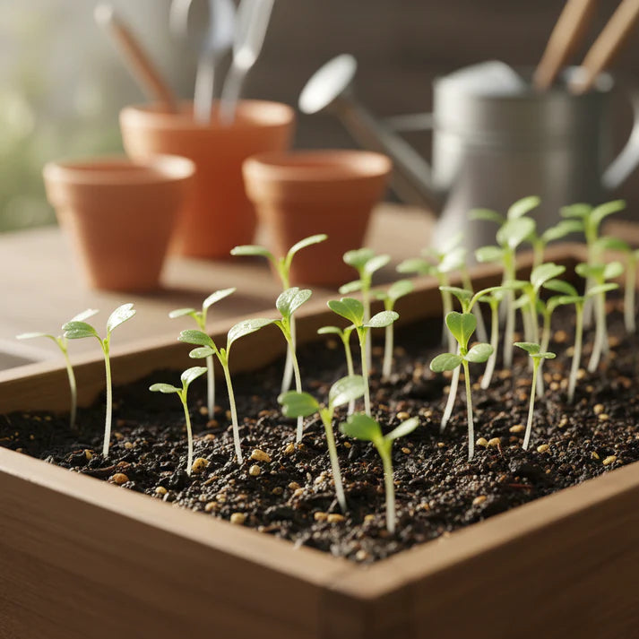 Komatsuna Leafy Vegetable Seeds for Home Gardening