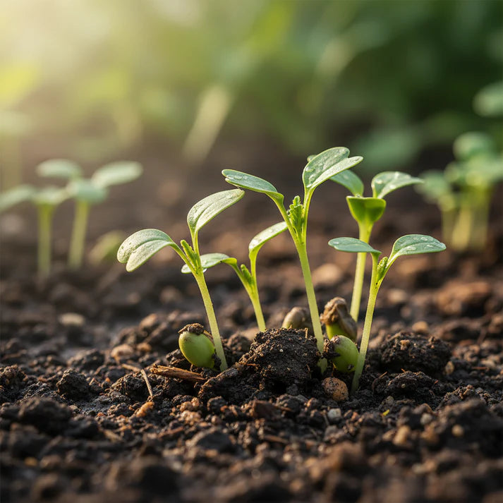 Mustard Tsa Tsai Round Seeds for Home Garden