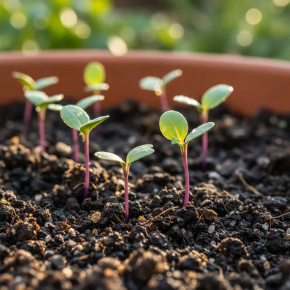 Purple Kohlrabi Seeds for Home Gardening