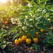 Pepper Button Yellow Seeds – Compact Chili Variety for Planting
