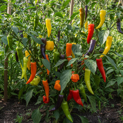 Chilli Heirloom Mix Seeds – Chilli Pepper Seeds for Home Garden