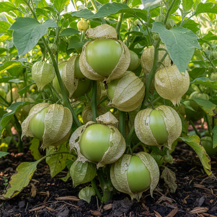 Tomatillo Verde Vegetable Seeds for Home Gardening