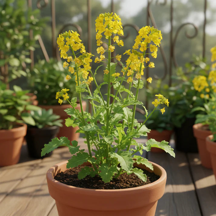 Heirloom Mustard Seeds for Home Garden