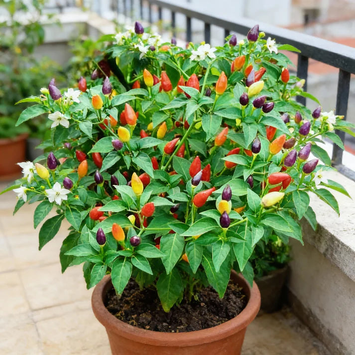 Ornamental Chili Choice Mixed Seeds for Planting