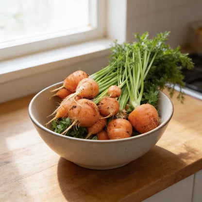 Carrot Paris Market Seeds for Containers and Gardens