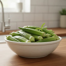 Star of David Okra Seeds for Home Gardening