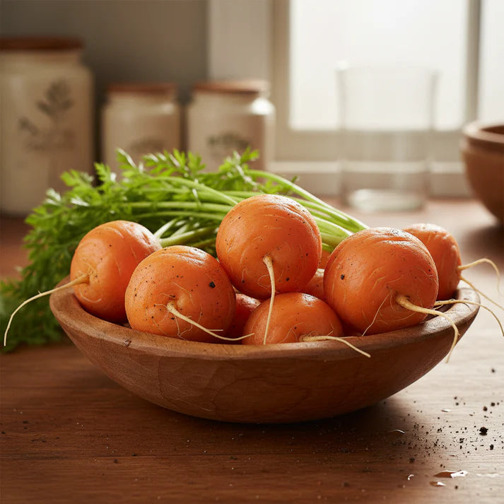 Parisian Paris Market Carrot Seeds Round Heirloom Variety