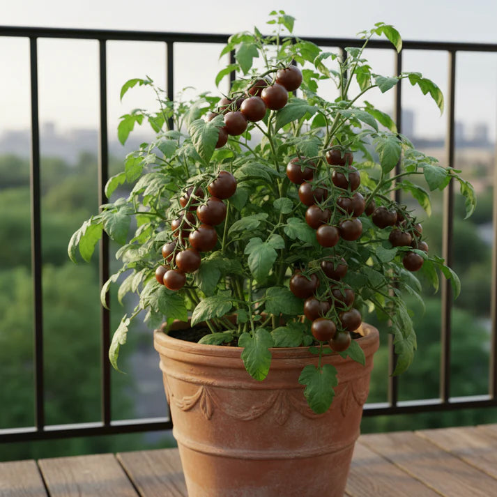 Chocolate Cherry Tomato Seeds – Heirloom Cherry Tomato for Home Garden