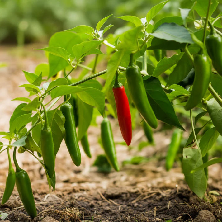 Hot Pepper Serrano Seeds for Planting – Quality Chili Seeds for Gardening