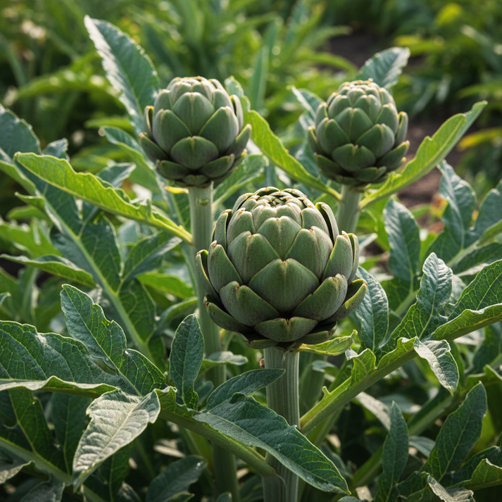 Italian Green Globe Artichoke Seeds Gourmet Garden Variety