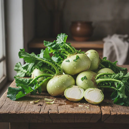 Mustard Tsa Tsai Round Seeds for Home Garden