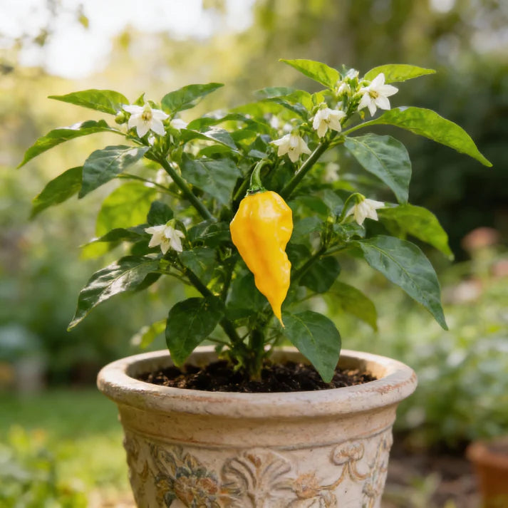 Fatalii Pepper Seeds for Home and Garden Planting