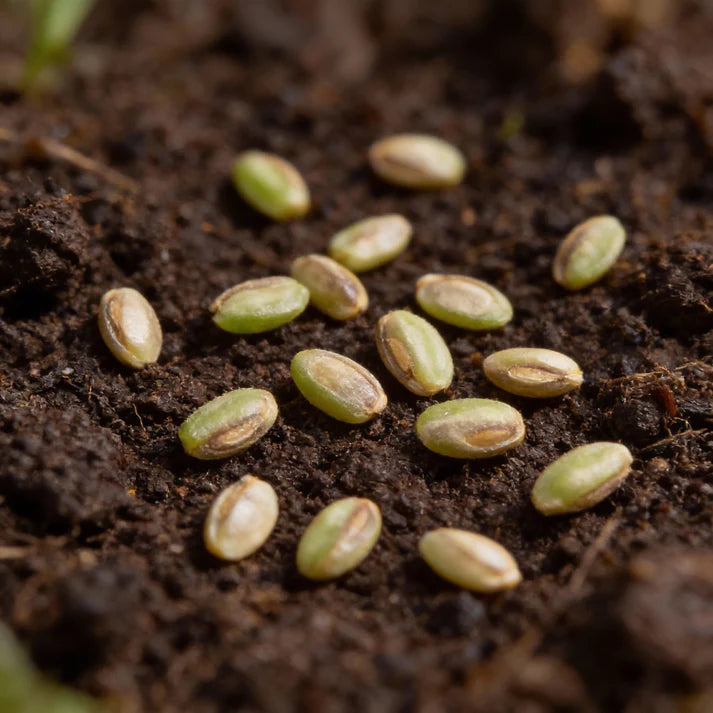 Star of David Okra Seeds for Home Gardening
