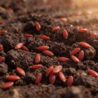 Carrot Atomic Red Seeds - Red Carrot Seeds for Home Garden Planting