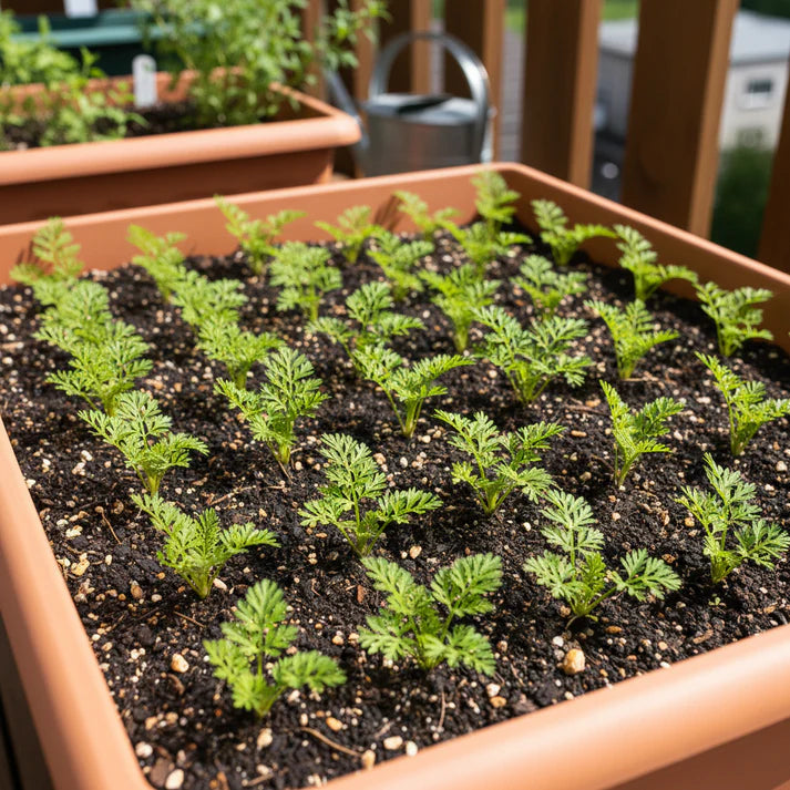 Thumbelina Carrot Seeds Heirloom Mini Carrot Variety