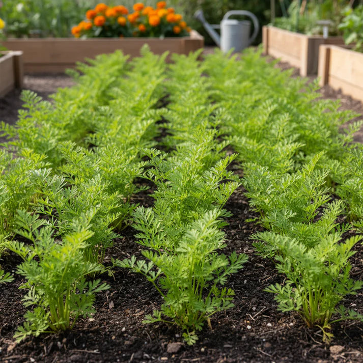 Red Cored Chantenay Carrot Seeds - Heirloom Sweet Crisp Carrot Seeds for Home Garden