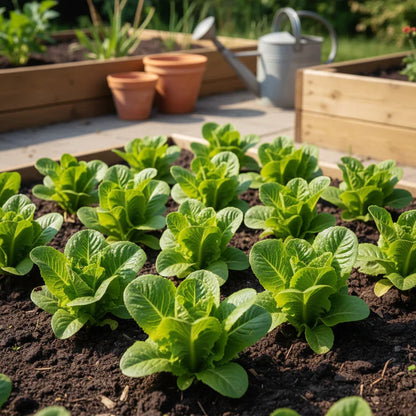Summertime Lettuce Seeds for Home Garden