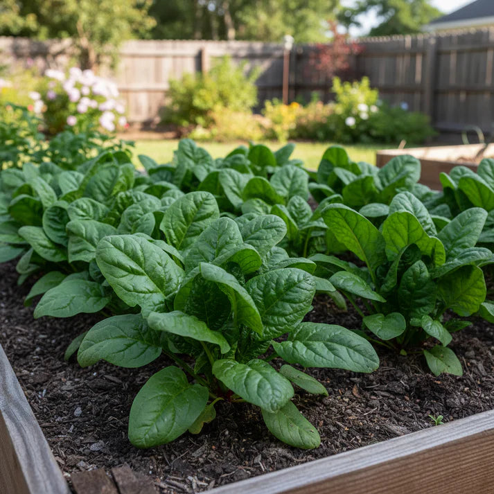 Viroflay Spinach Seeds for Home Garden