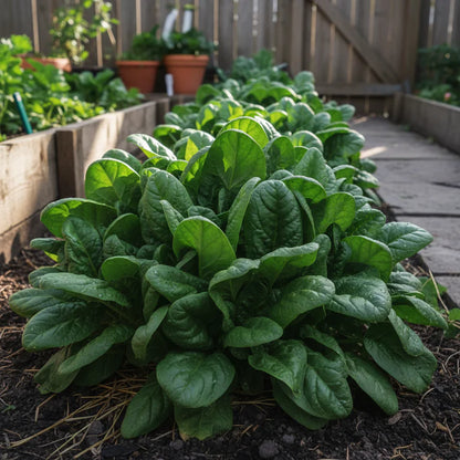 Spinach F1 Harp Seeds for Home Gardening
