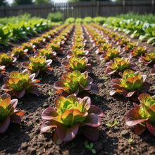 Organic Red Romaine Lettuce Seeds for Planting