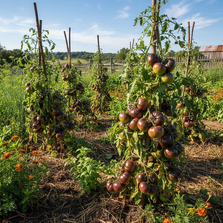 Black Krim Tomato Seeds – Heirloom Tomato Seeds for Home Garden