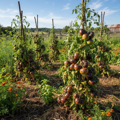 Black Krim Tomato Seeds – Heirloom Tomato Seeds for Home Garden