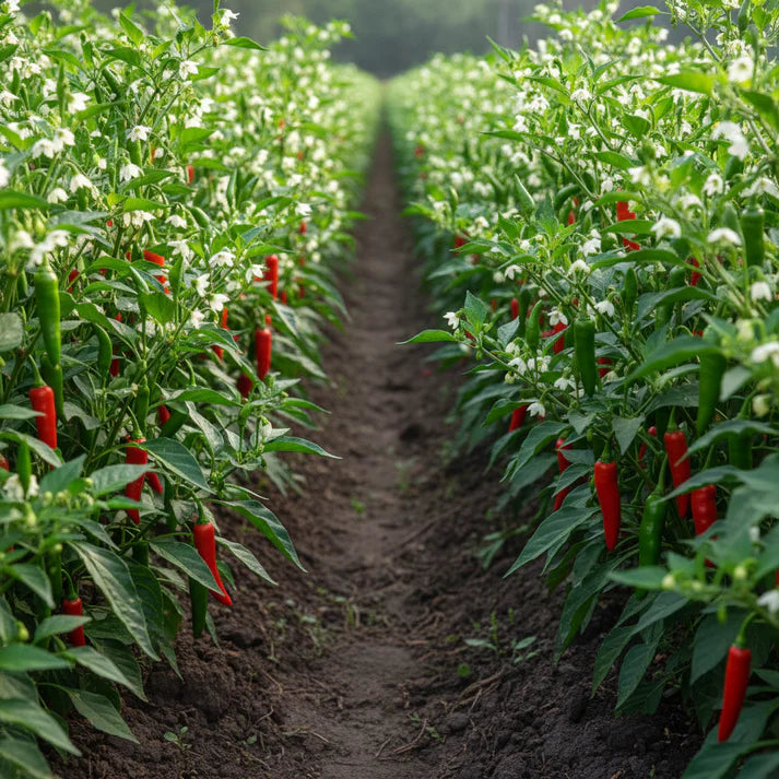 Hot Pepper Serrano Seeds for Planting – Quality Chili Seeds for Gardening
