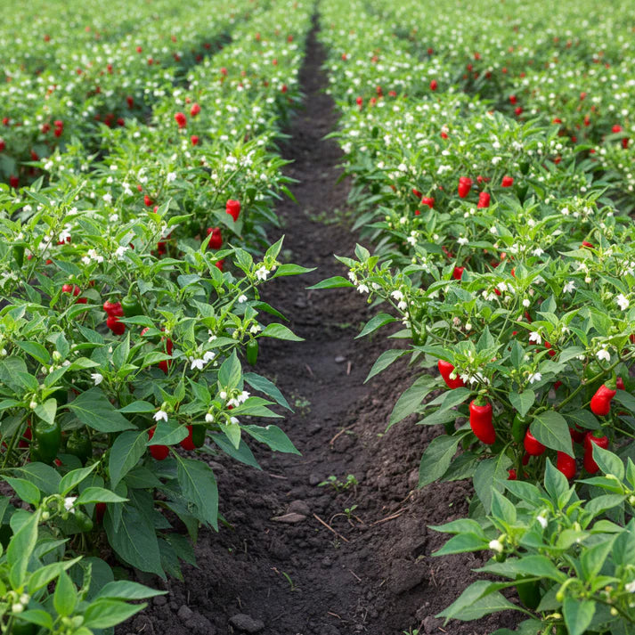 Peter Pepper Red Hot Pepper Seeds for Planting – Unique Heirloom Chili for Home Gardening