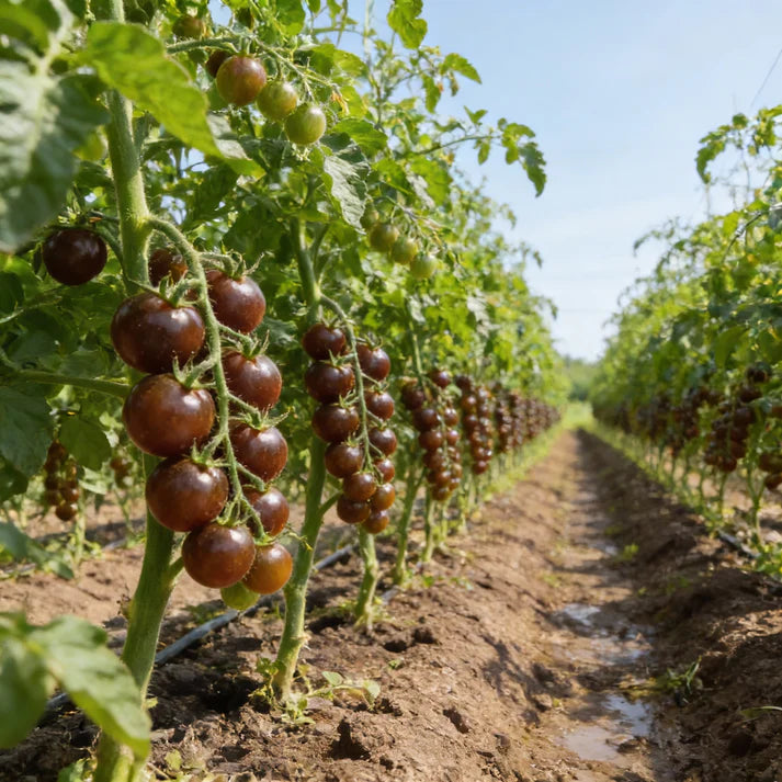 Chocolate Cherry Tomato Seeds – Heirloom Cherry Tomato for Home Garden