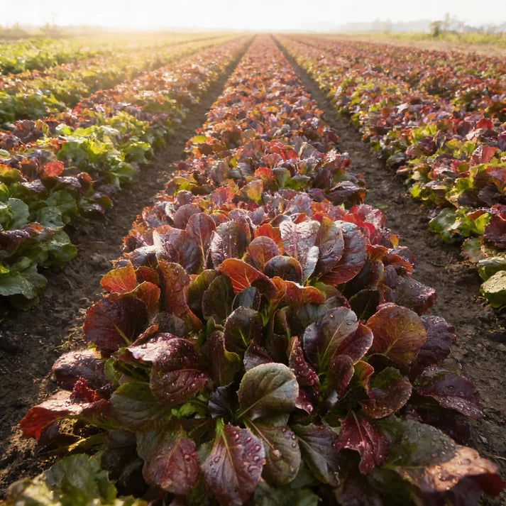 Red Cos Lettuce Seeds for Home Garden