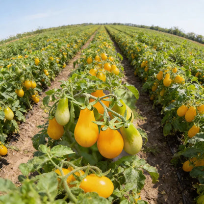 Yellow Pear Tomato Seeds – Heirloom Cherry Tomato for Home Garden