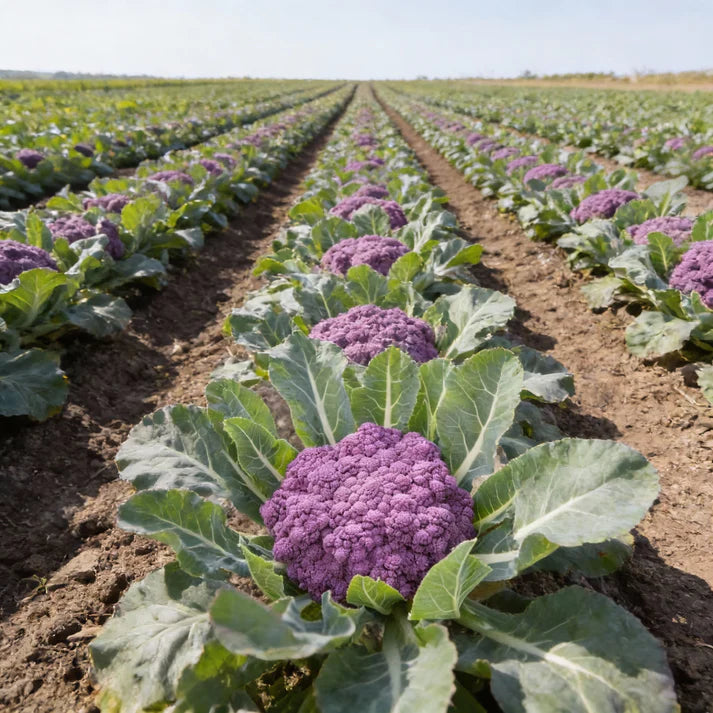 Purple Cauliflower Seeds for Home Garden