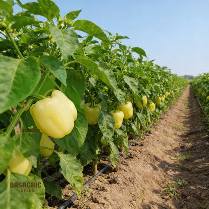 Capsicum White Bell Pepper Vegetable Seeds for Planting