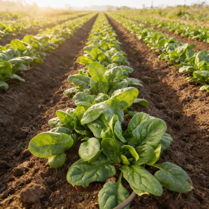 Nobel Spinach Seeds for Home Gardens