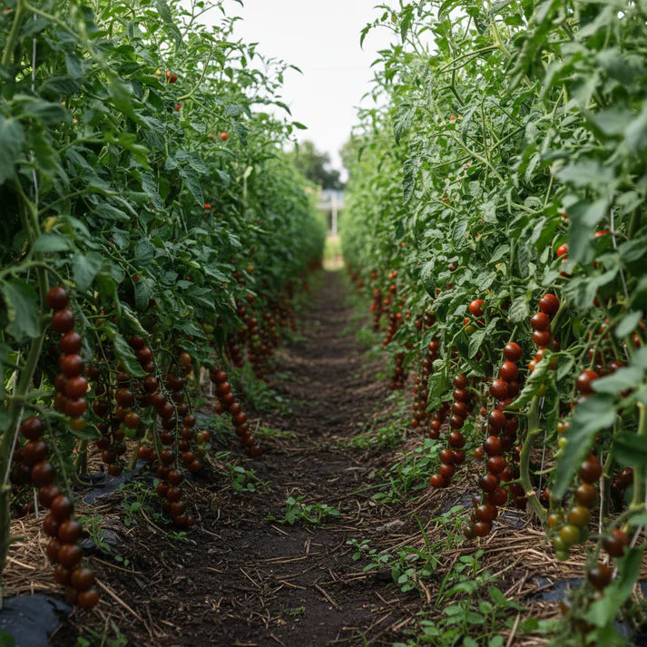 Black Cherry Tomato Seeds – Heirloom Cherry Tomato Seeds for Home Garden