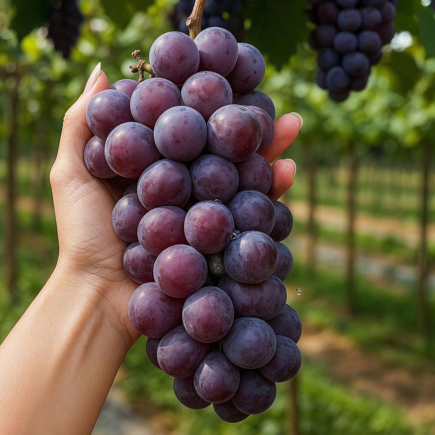 Purple Concord Grape Seeds – Heirloom Concord Grape Vine Seeds for Home Gardens