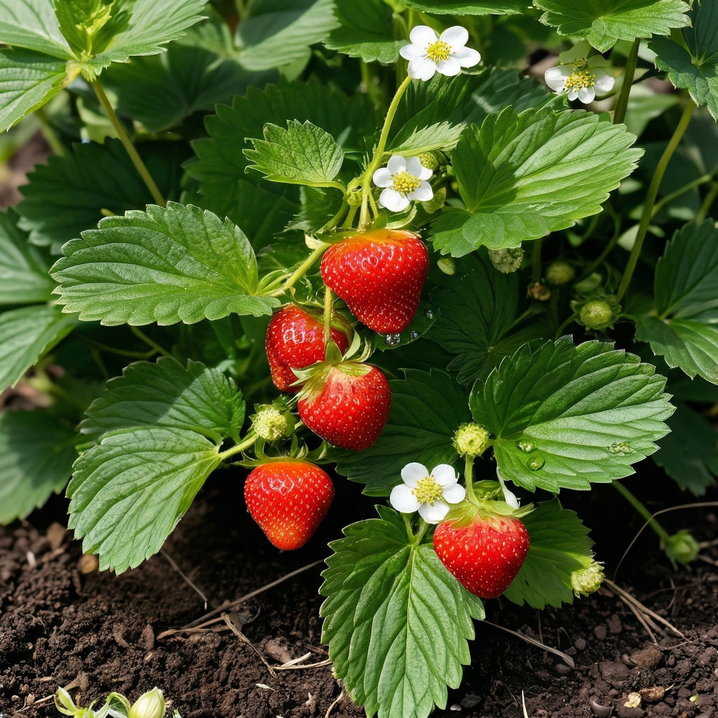 Strawberry Seeds for Planting – Heirloom Extra Large Sweet Strawberry Seeds