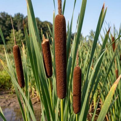 Typha latifolia Cattail Seeds – Common Cattail Aquatic Wetland Plant Seeds