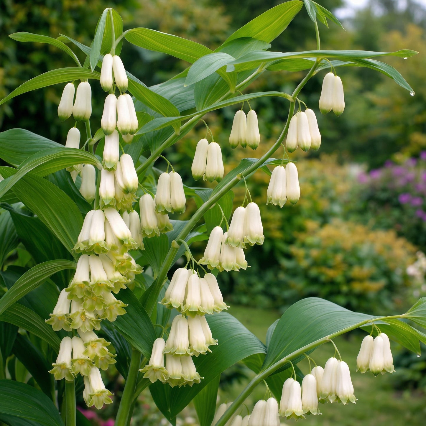 White Polygonatum Seeds for Planting – Shade-Loving Perennial Garden Flower Seeds