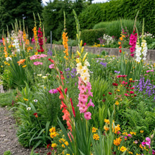 Gladiolus Pastel Mix Bulbs – Mixed Perennial Gladiolus Flower Bulbs