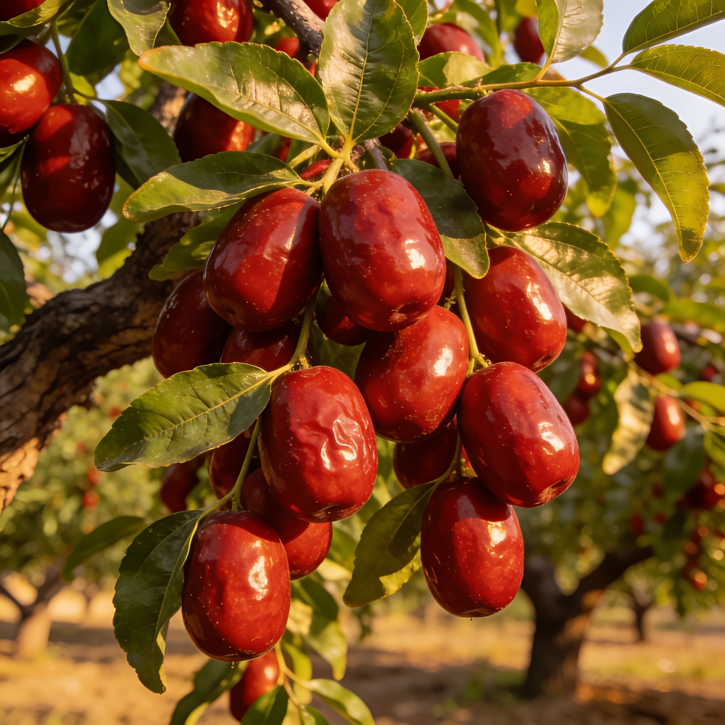 Red Sour Jujube Seeds for Outdoor Fruit Garden Planting
