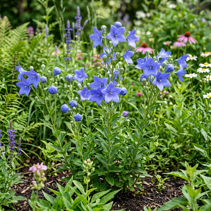 Blue Balloon Flower Seeds (Platycodon grandiflorus) – Star Bloom Perennial Flower Seeds