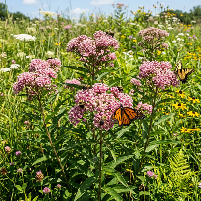 Swamp Milkweed Wildflower Seeds for Garden Borders