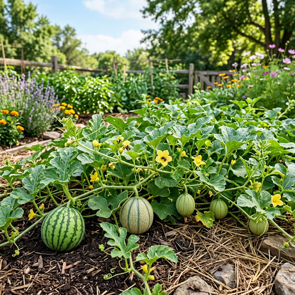 Mixed Melon Variety Seeds for Summer Garden Planting