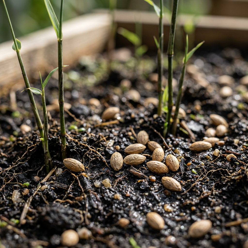 Black Bamboo Seeds for Privacy Screens & Containers