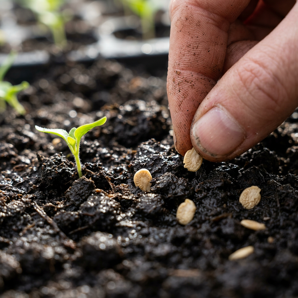 Brown Beauty Vegetable Seeds for Home Garden